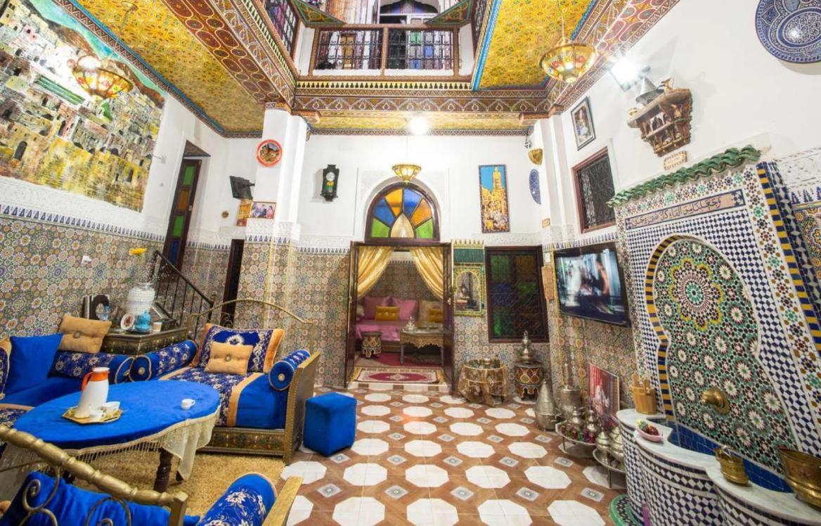 Riad Abqari Youssefi Fès Exteriör bild
